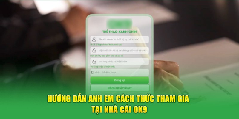 Điền thông tin vào phiếu để tạo tài khoản hội viên